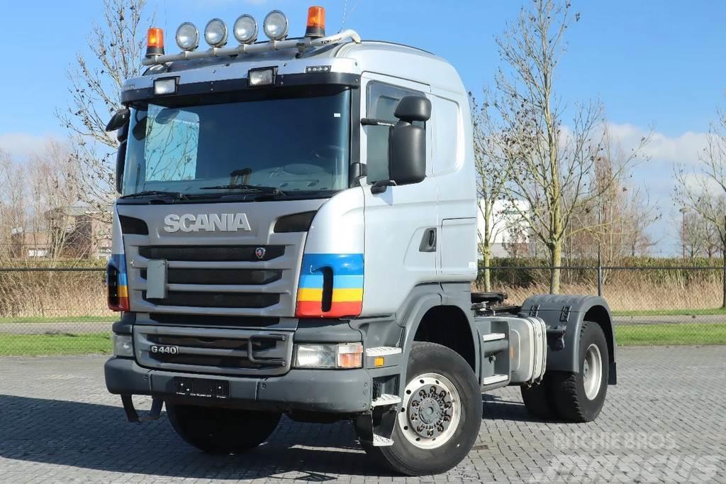 Scania G440 4X4 EURO 5 RETARDER HYDRAULIC Vetopöytäautot