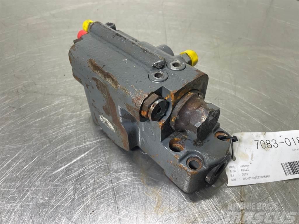 Liebherr A934C-10467814-Safety valve Hydrauliikka