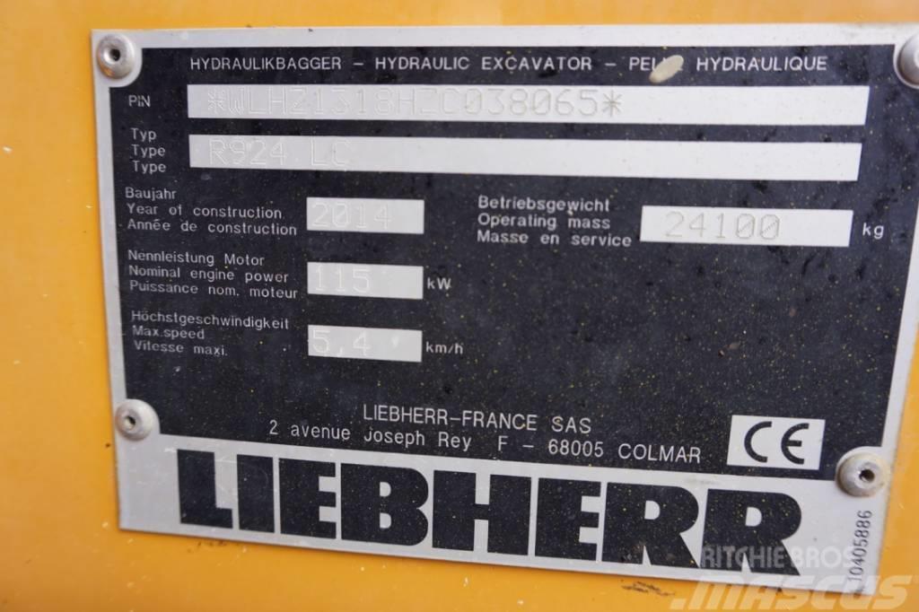 Liebherr R 924 LC Telakaivukoneet