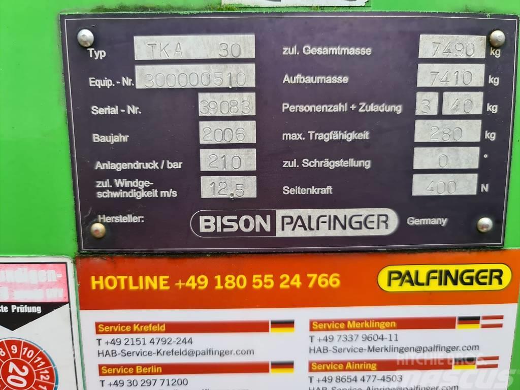  Bison-Palfinger TKA 30 KS Nostolava-autot