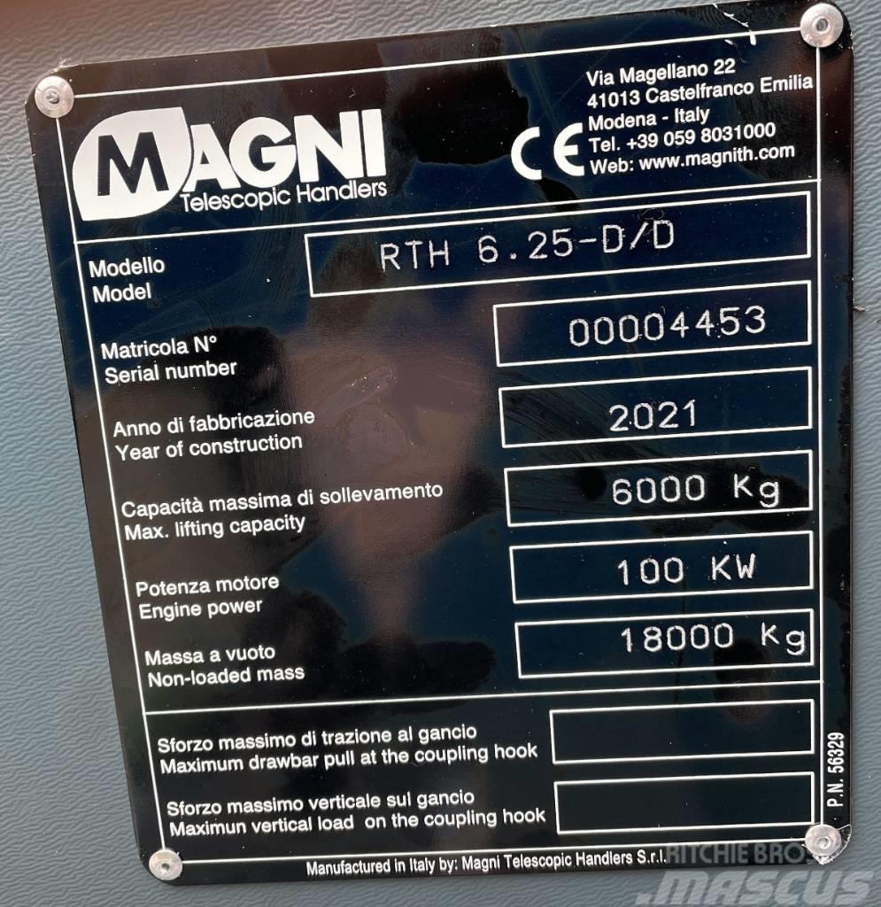 Magni RTH 6.25 Rotating Telehandler, 25m/6to, Telestaple Kurottajat