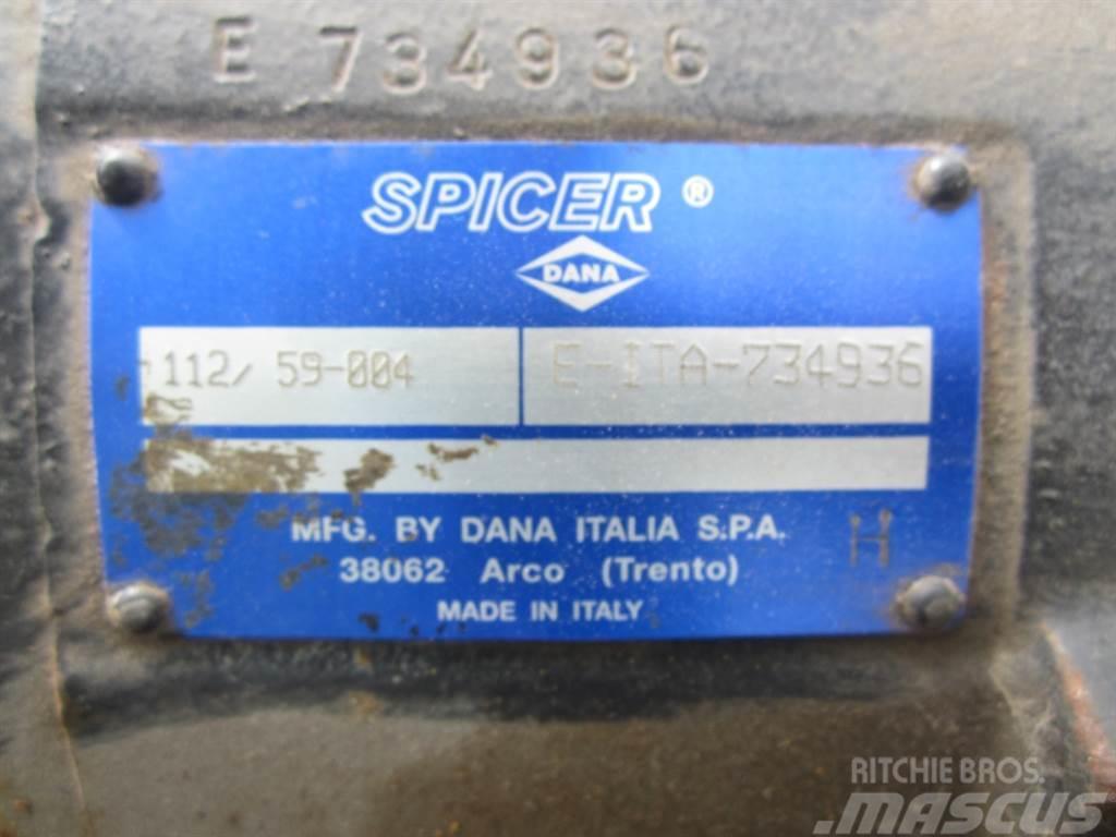 Spicer Dana 112/59-004 - Axle housing/Achskörper/Astrecht Akselit