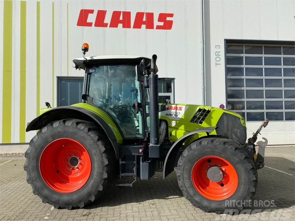 CLAAS ARION 650 HEXASHIFT CIS Traktorit