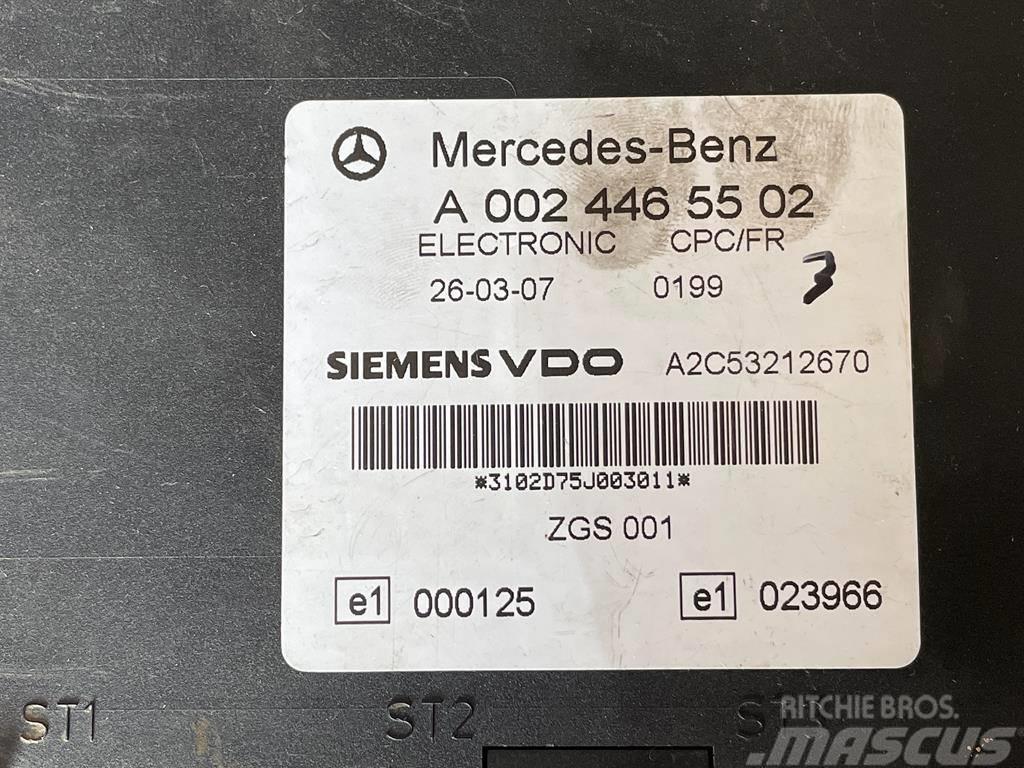 Mercedes-Benz ΕΓΚΕΦΑΛΟΣ - ΠΛΑΚΕΤΑ  CPC/FR A0024465502 Sähkö ja elektroniikka