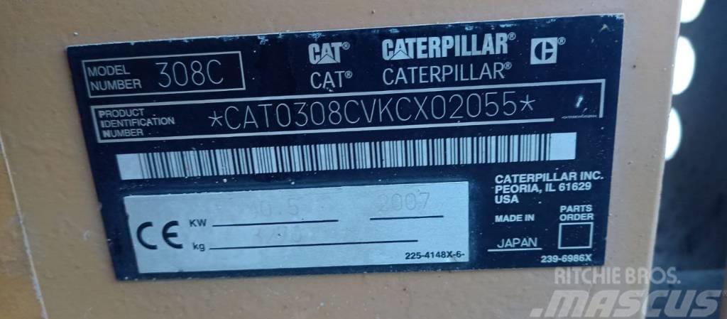 CAT 308 C Telakaivukoneet