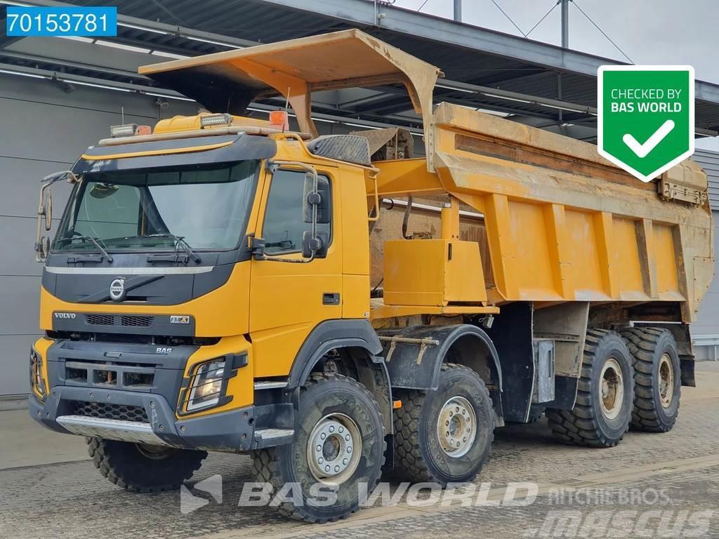 Volvo FMX 520 8X4 40 tonnes payload | 34m3 Pusher |Minin Sora- ja kippiautot