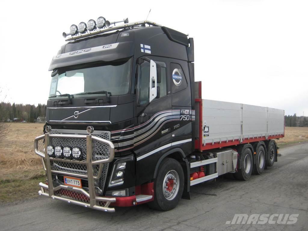 Volvo FH FH16 Euro 6 750 8x4 rahtilava-auto 2019 Sora- ja kippiautot