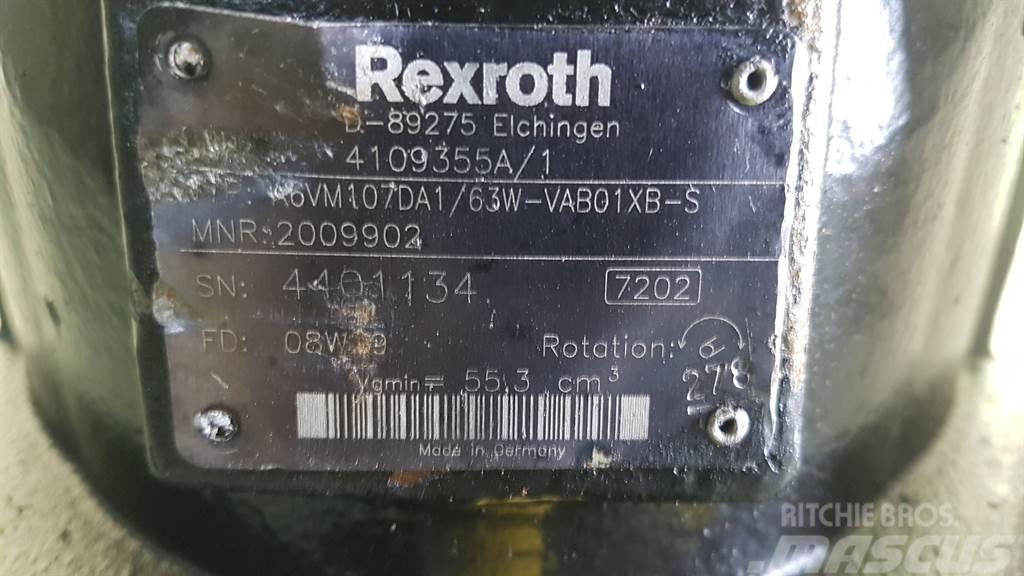 Ahlmann AZ14-Rexroth A6VM107DA1/63W-VAB01XB-S-Drive motor Hydrauliikka