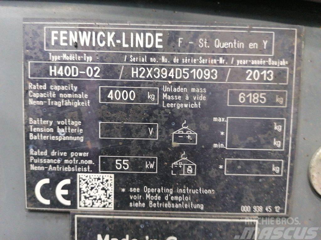 Linde H40D-02 Dieseltrukit