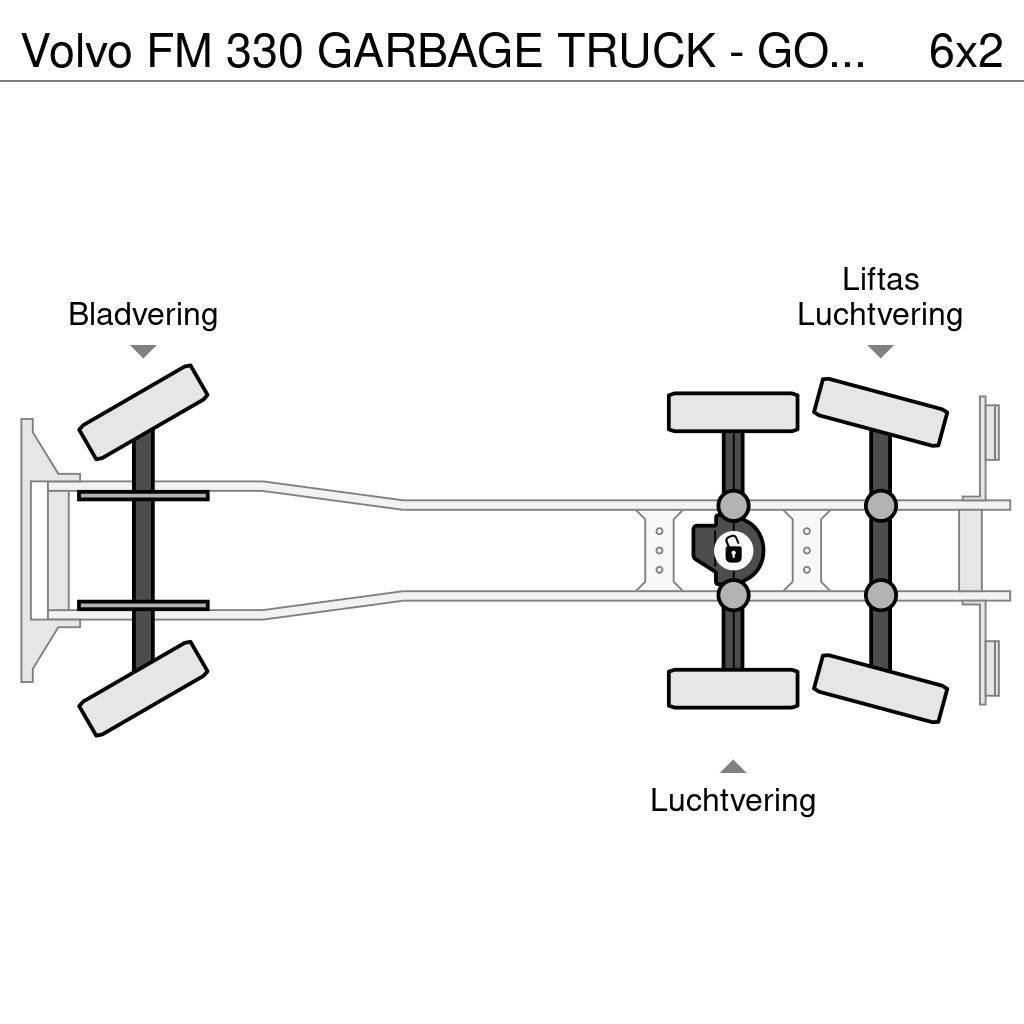 Volvo FM 330 GARBAGE TRUCK - GOOD WORKING CONDITION (!) Jäteautot