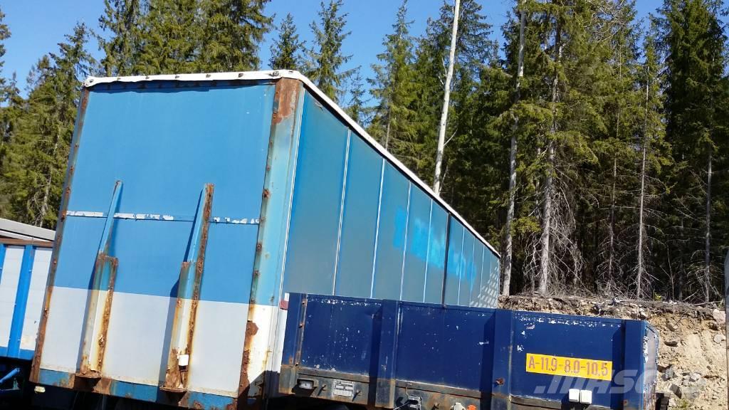 Närko D5MP12C Pressukapelliperävaunut