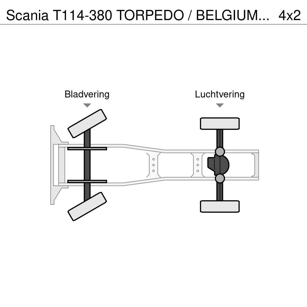 Scania T114-380 TORPEDO / BELGIUM TRUCK !! Vetopöytäautot