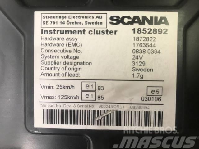 Scania Instrument Cluster/Dashboard Sähkö ja elektroniikka