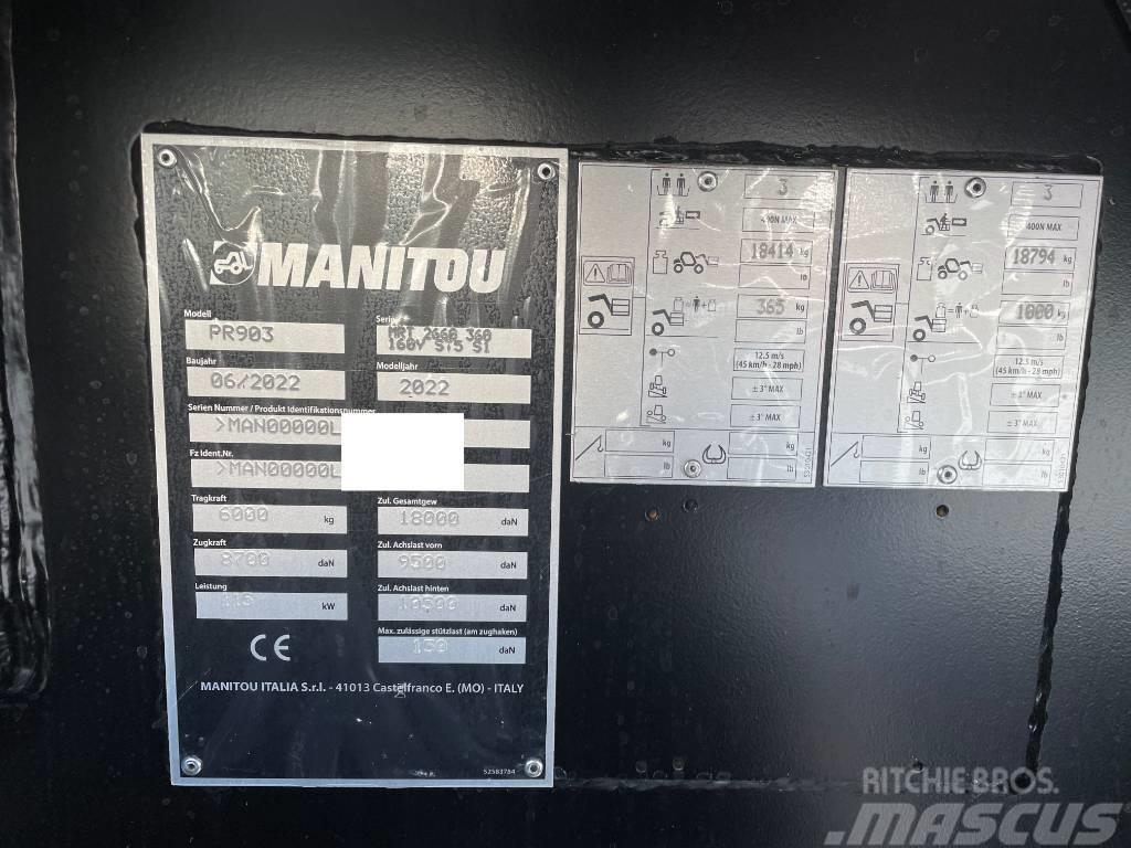Manitou MRT 2660, 26M, 6 TONS, rotating telehandler Kurottajat
