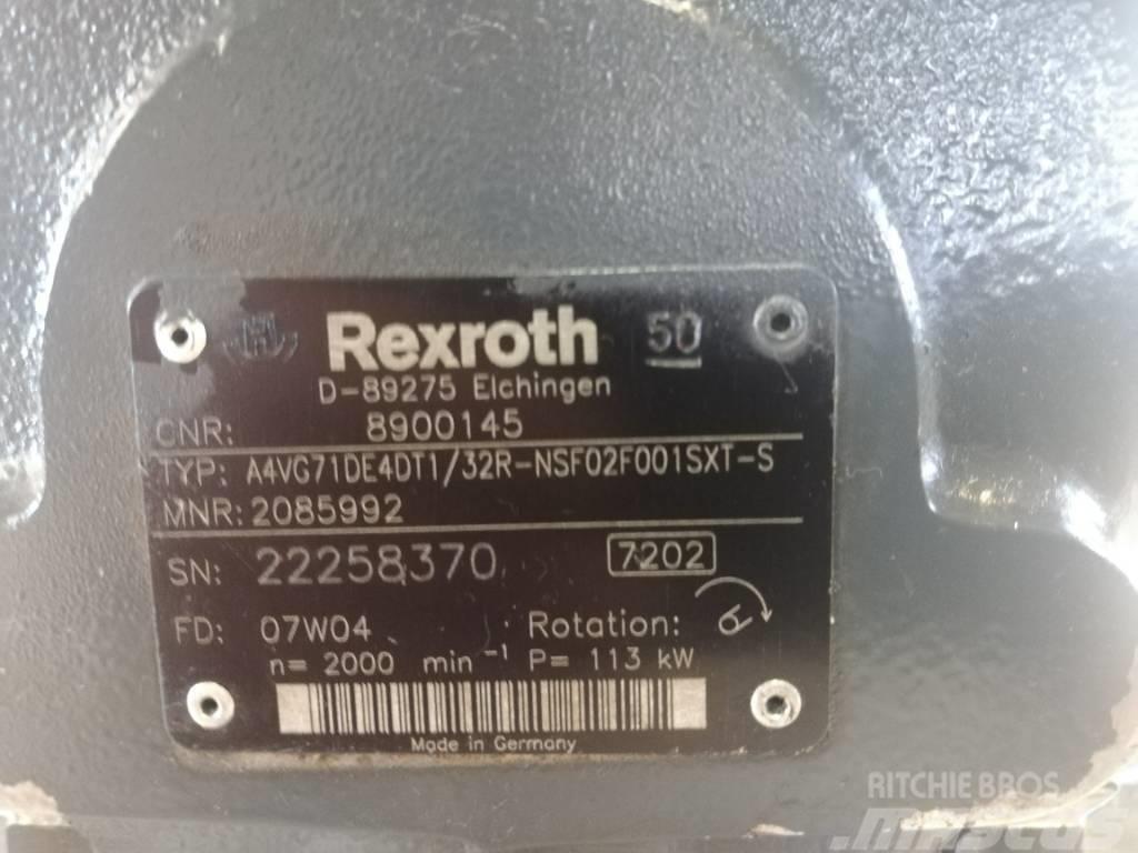 Rexroth A4VG71DE4DT1/32R-NSF02F001SXT-S Muut