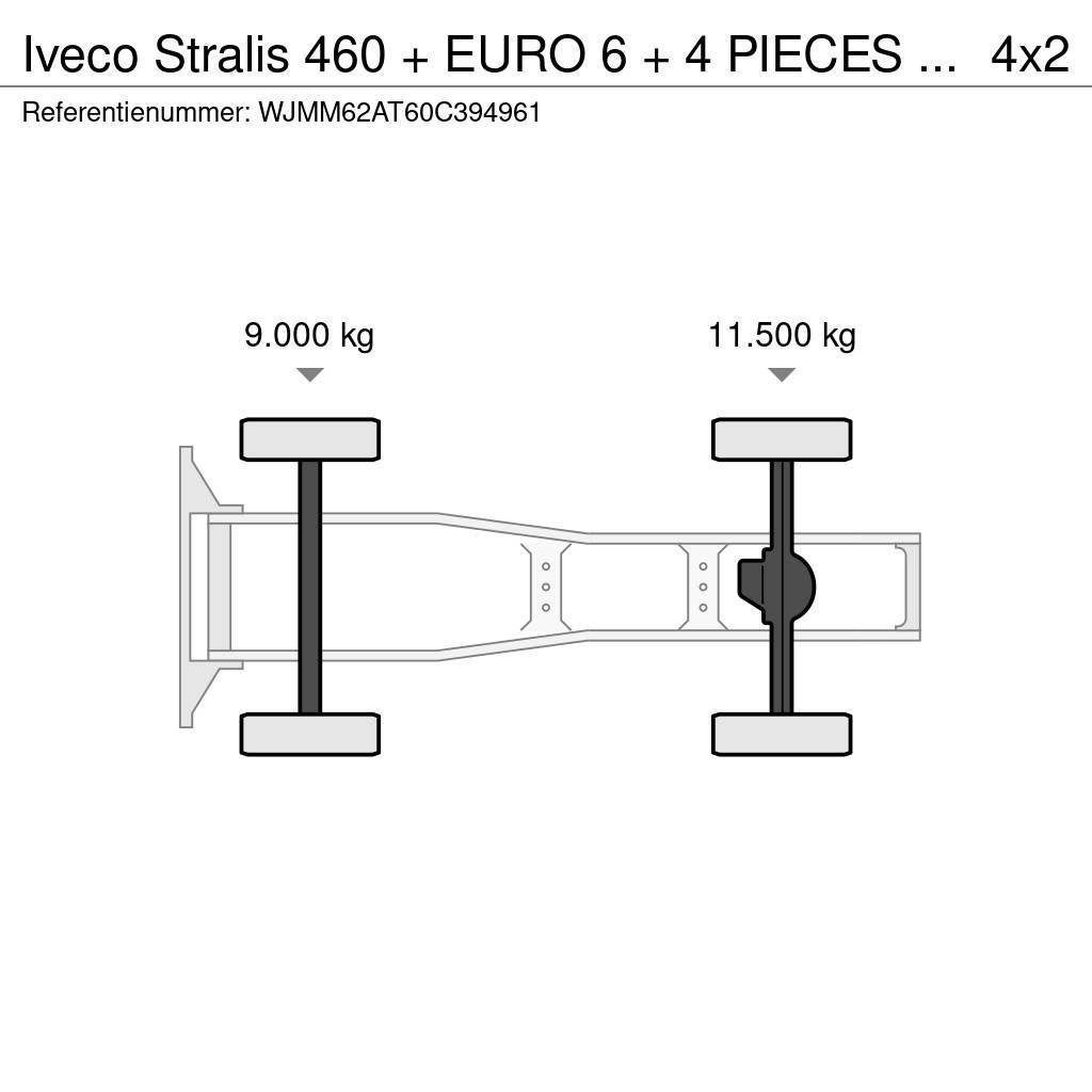 Iveco Stralis 460 + EURO 6 + 4 PIECES IN STOCK Vetopöytäautot
