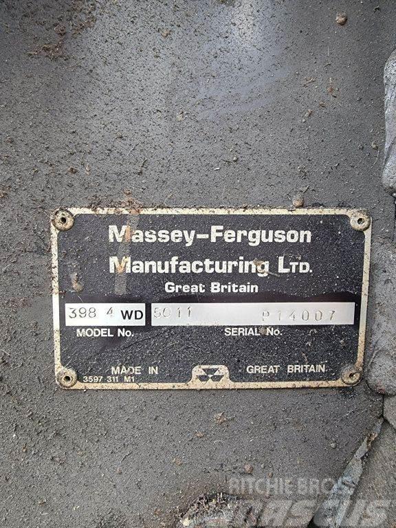 Massey Ferguson 398 - 4x4 Traktorit