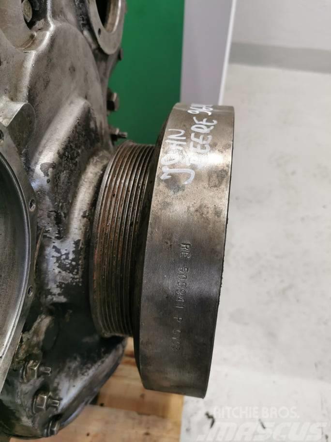 John Deere 9640 WTS {RE505941} crank shaft vibration damper Moottorit