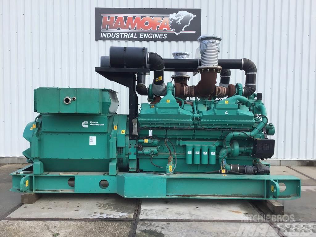 Cummins QSK60-G9 GENERATOR 2813 KVA  USED Dieselgeneraattorit