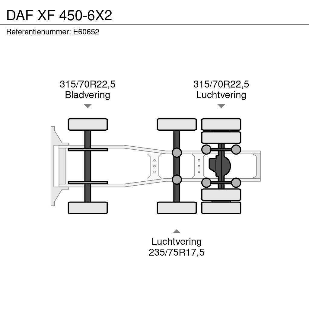 DAF XF 450-6X2 Vetopöytäautot