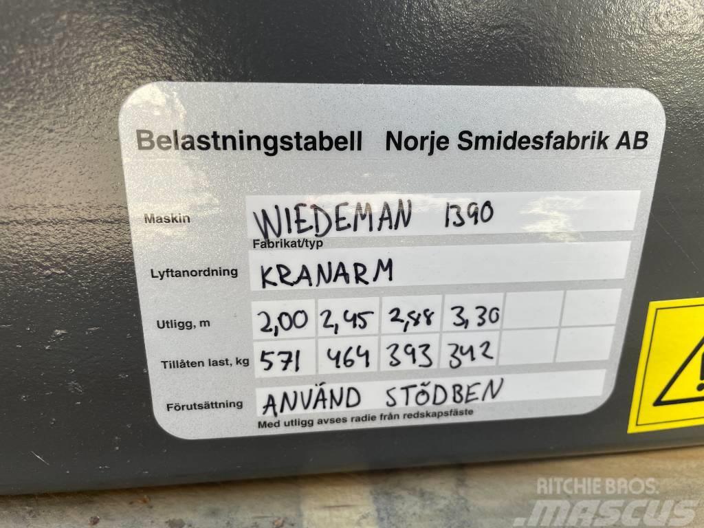 Norje Kranarm - Hydraulisk | N338 STORA BM fäste Muut