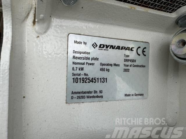 Dynapac DRP450X Rüttelplatte 460 Kg  Hatz-Diesel Dynapac D Tärylevyt