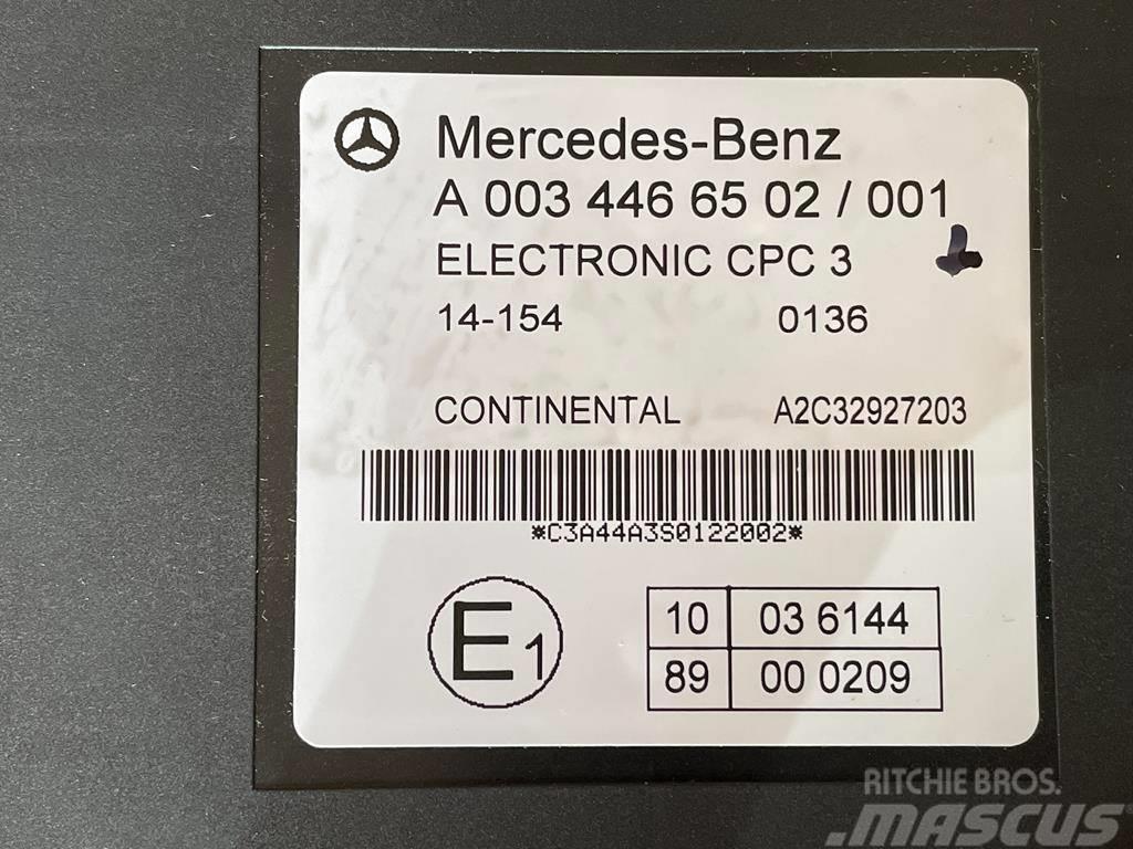 Mercedes-Benz ΕΓΚΕΦΑΛΟΣ CONTROL DEVICE CPC3 A003446502 Sähkö ja elektroniikka