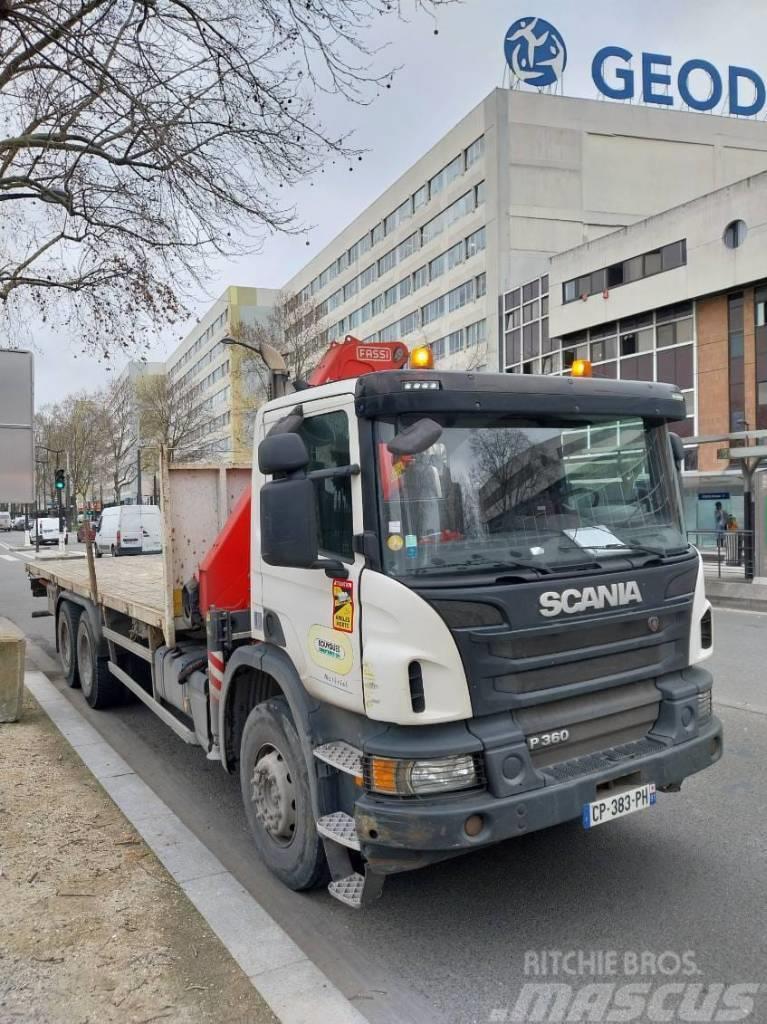 Camion porteur Scania P360 10TM Euro 5 Nosturiautot