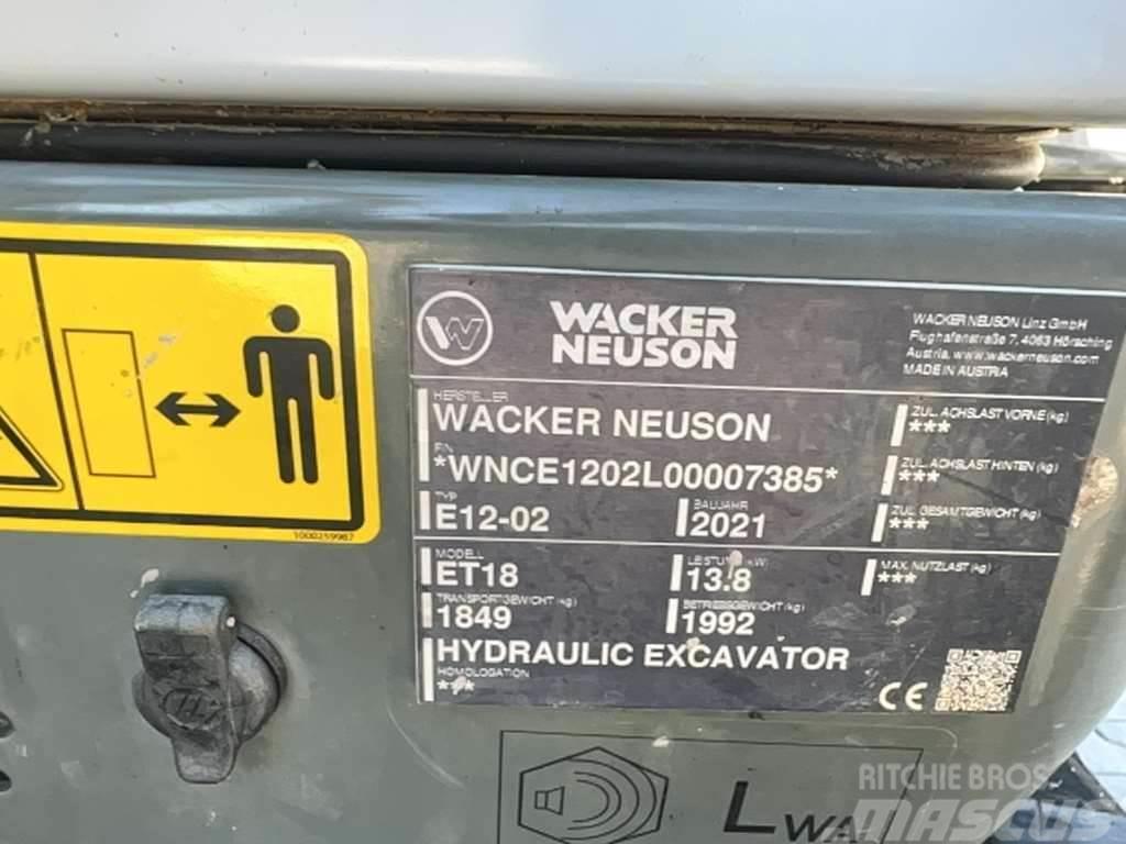 Wacker Neuson ET 18 Telakaivukoneet