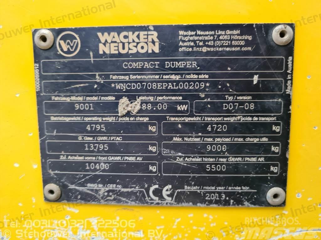 Wacker Neuson 9001 Minidumpperit