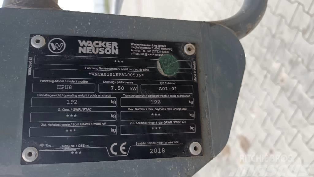 Wacker Neuson HPU 8 Telakaivukoneet