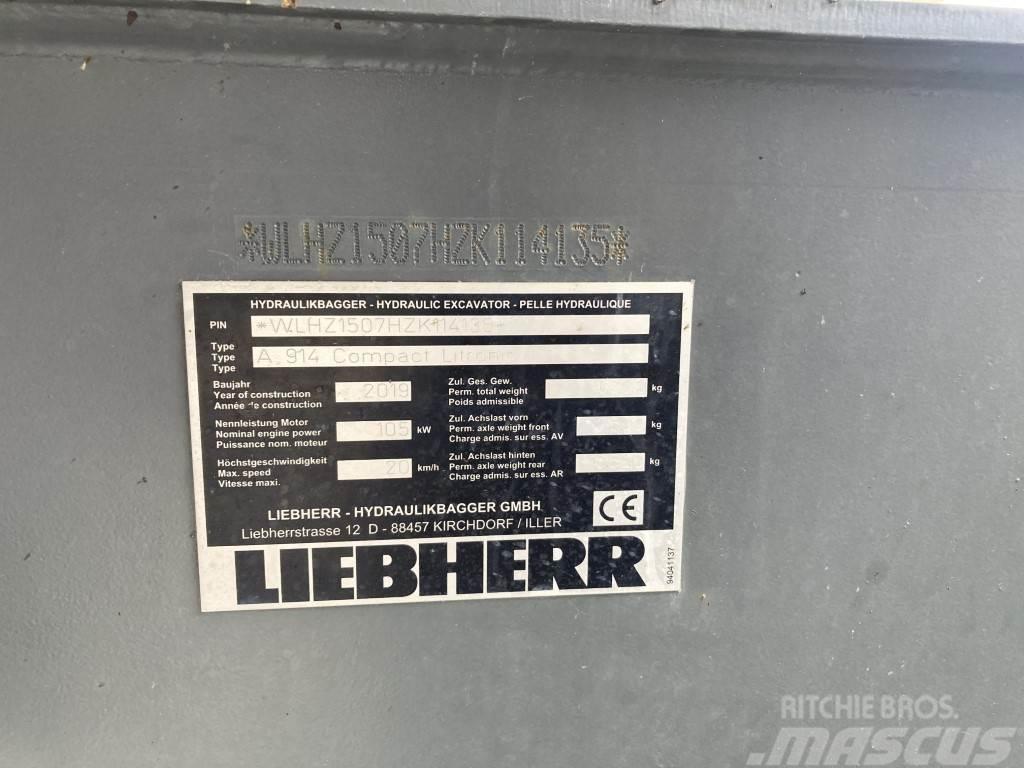 Liebherr A 914 Compact Litronic Pyöräkaivukoneet