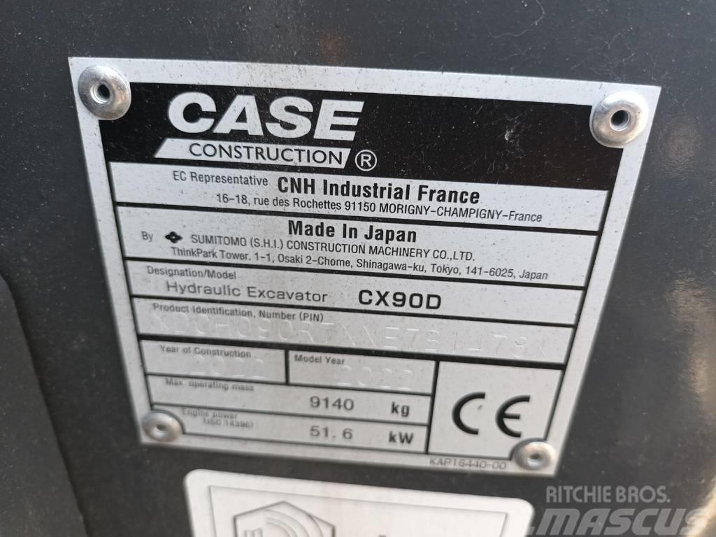 CASE CX 90 D Midikaivukoneet 7t - 12t