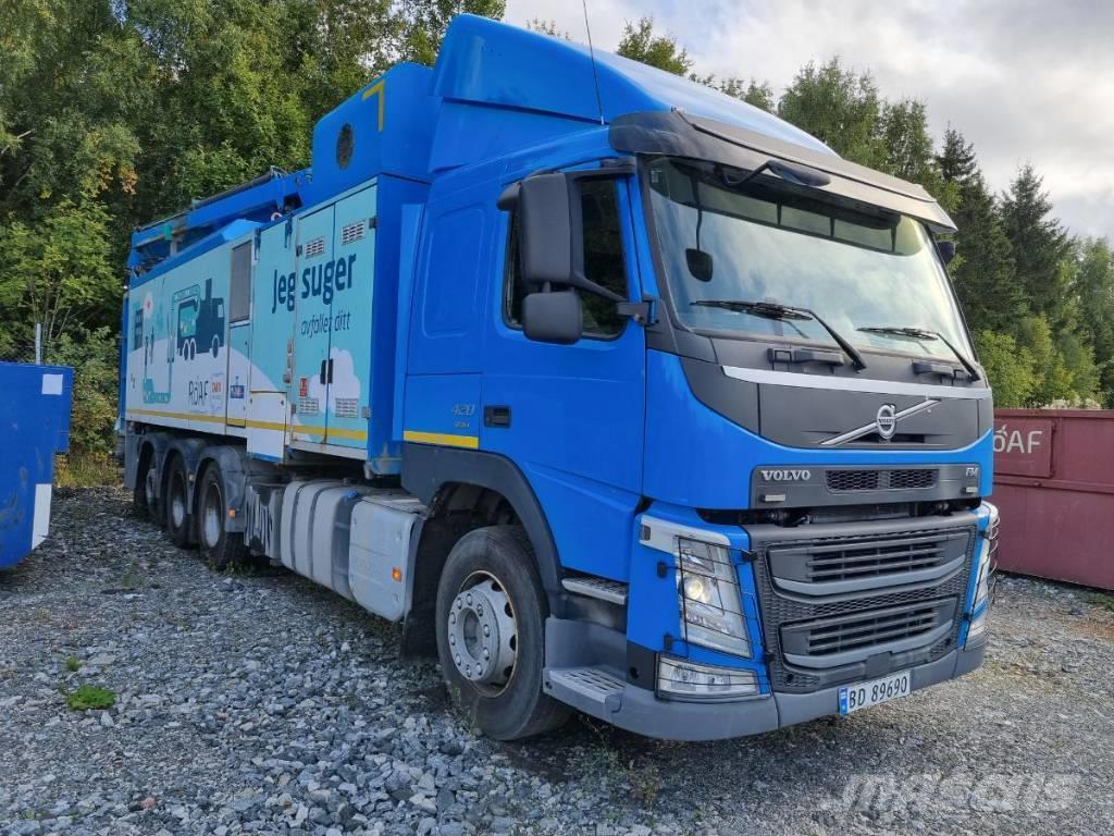 Volvo FM 420 Tridem KUIVAimuauto Paine-/imuautot