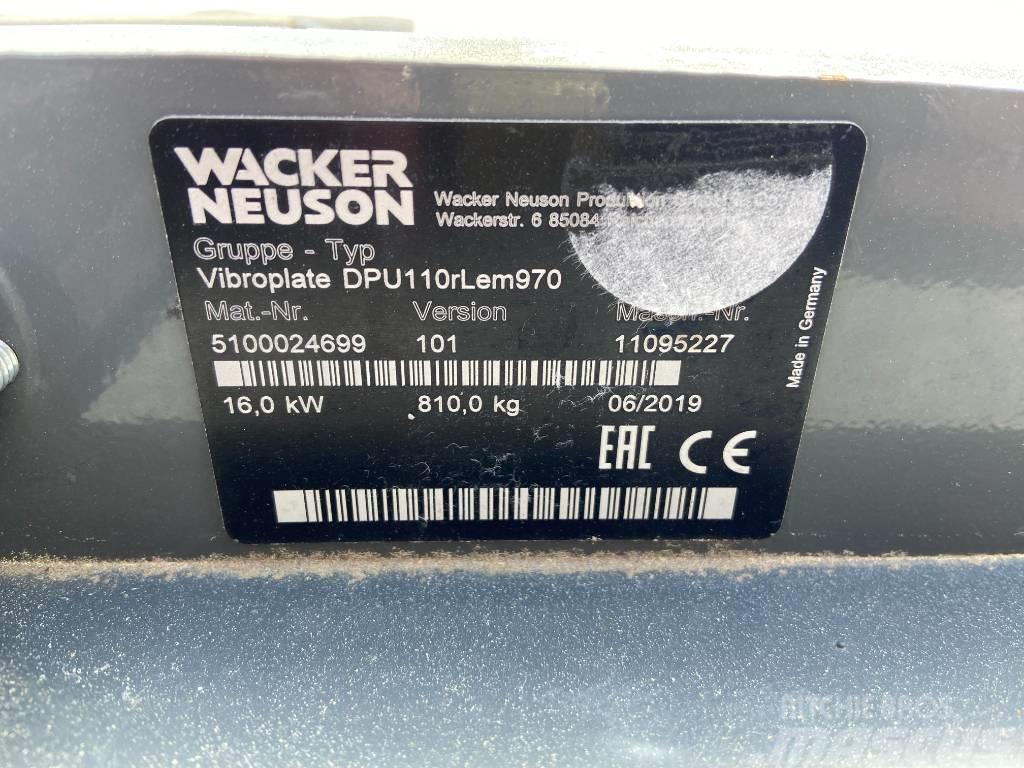 Wacker Neuson DPU110rLem970 Tärylevyt