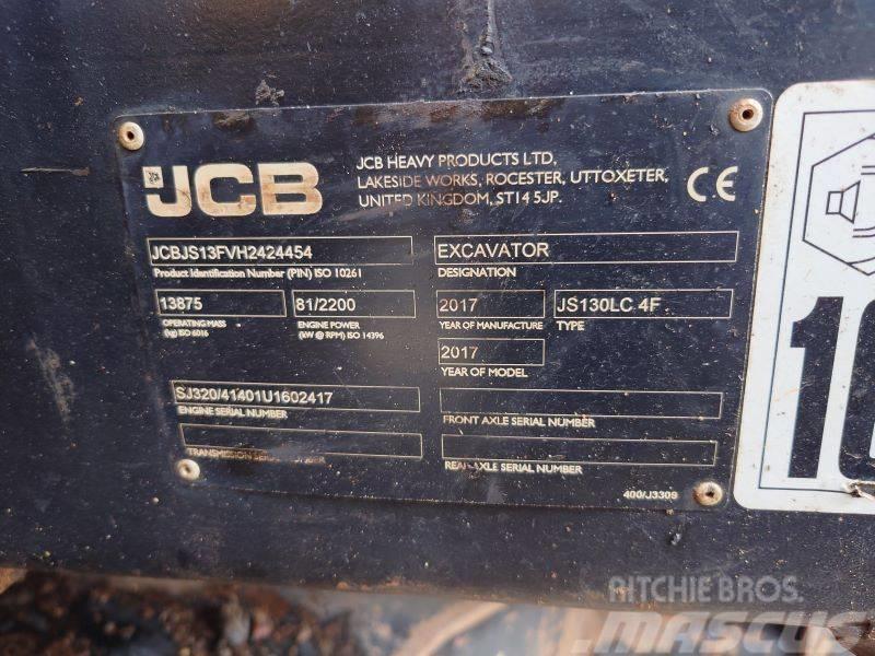 JCB JS 130 LC Telakaivukoneet