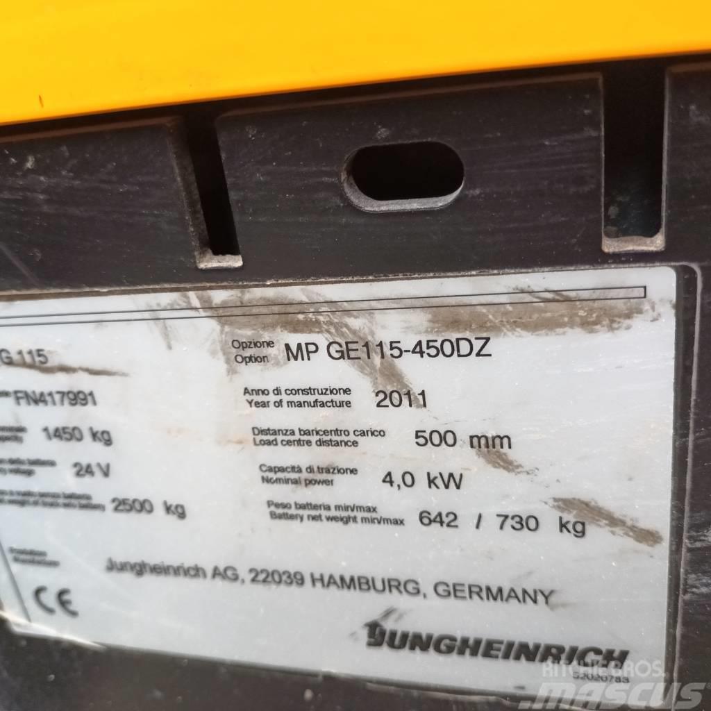 Jungheinrich EFG 115 Sähkötrukit