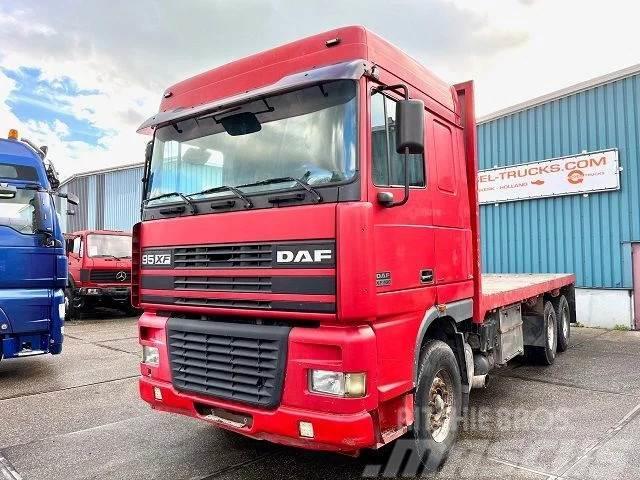 DAF 95-430XF SPACECAB 6x4 FULL STEEL WITH OPEN BODY (E Lava-kuorma-autot