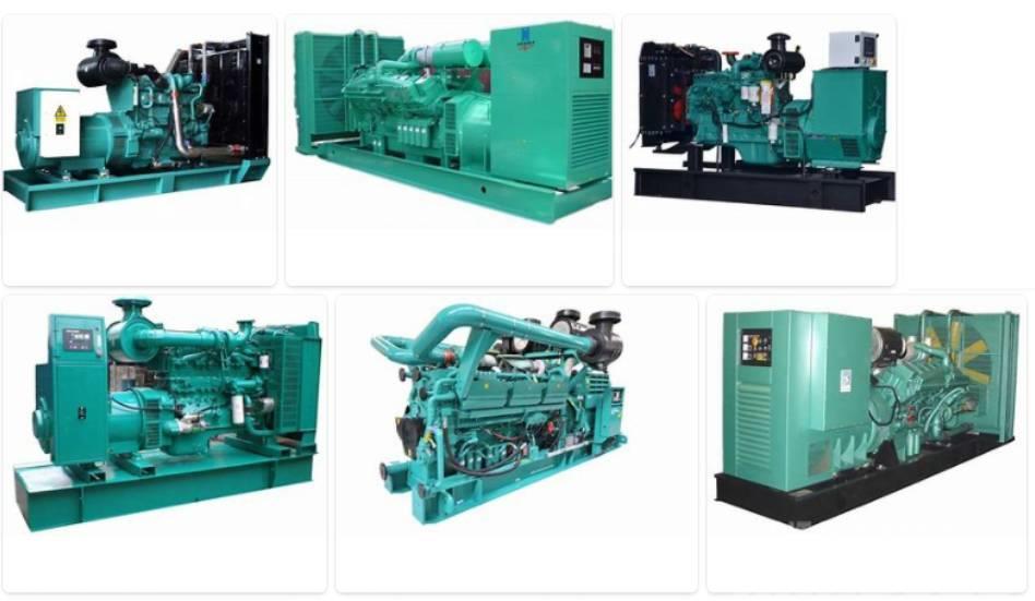 Cummins generator sets 10kVA-3000kVA Dieselgeneraattorit