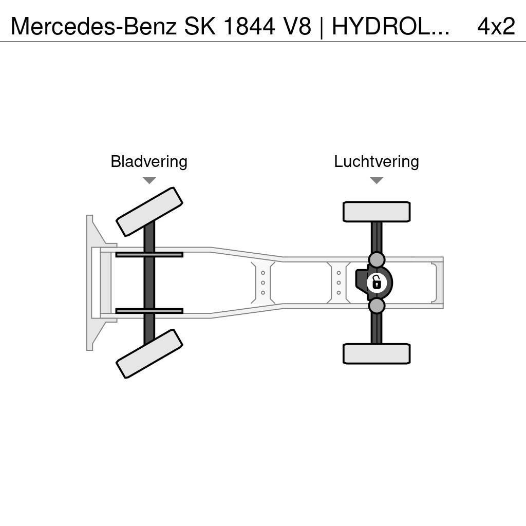 Mercedes-Benz SK 1844 V8 | HYDROLIC | RETARDER | MANUEL GEAR | H Vetopöytäautot