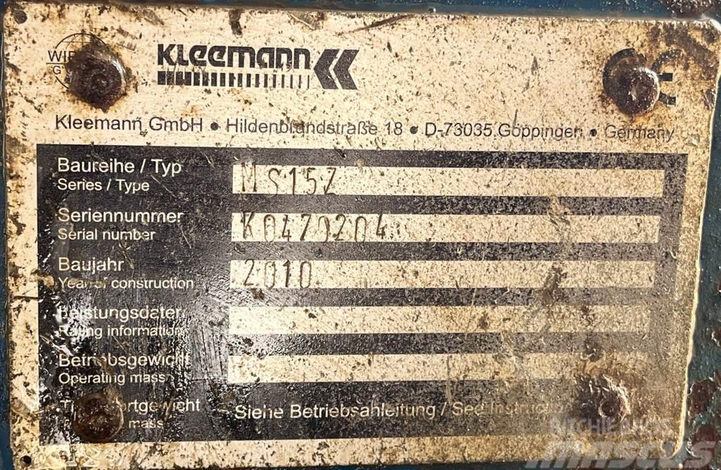 Kleemann MS15 Z Tracked Screen Plant Mobiiliseulat