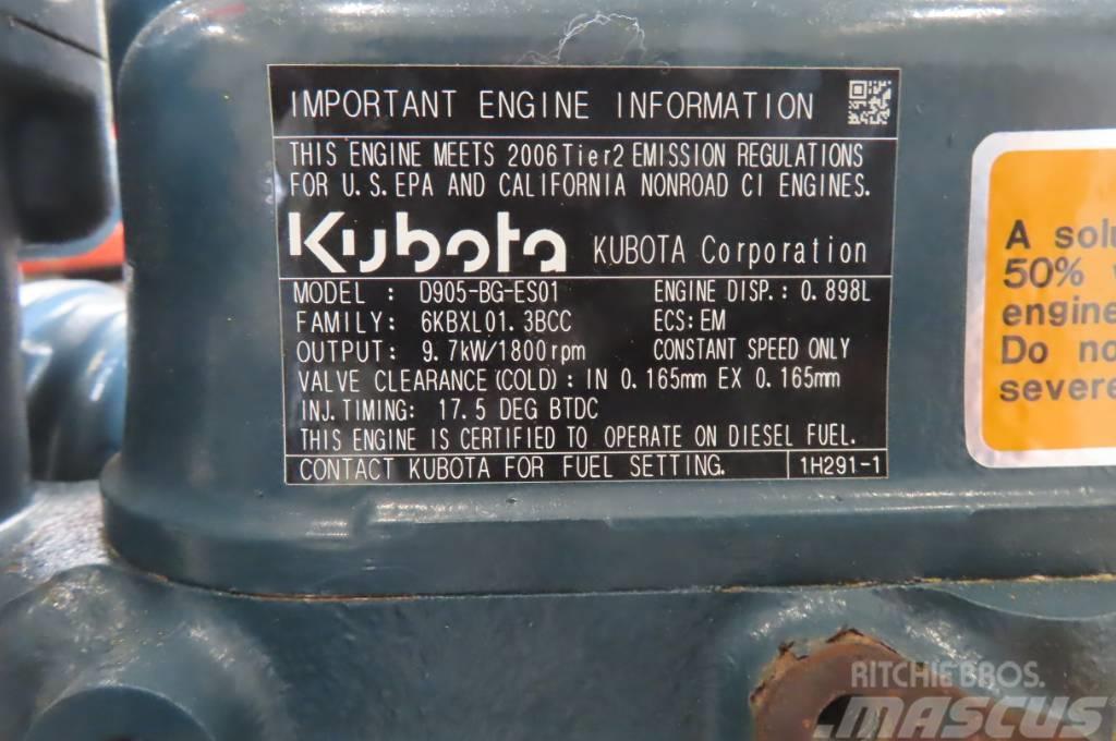 Kubota D905 Moottorit