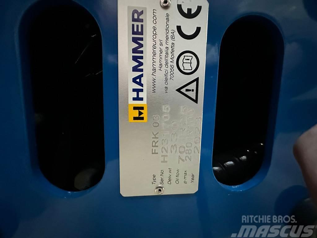 Hammer FRK03 pulverizer Iskuvasarat