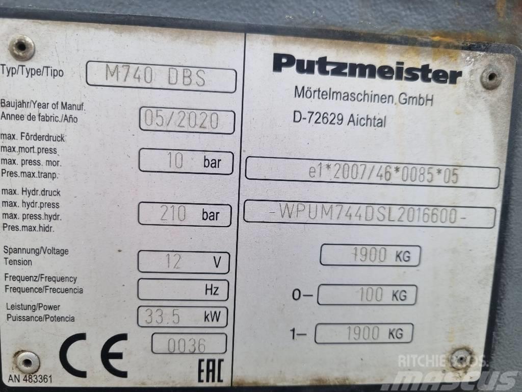 Putzmeister M 740/4 DBS Pohjavesipumput