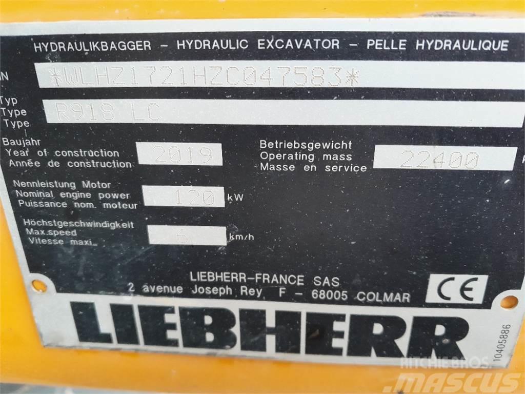 Liebherr R918 LC G6.0 Telakaivukoneet