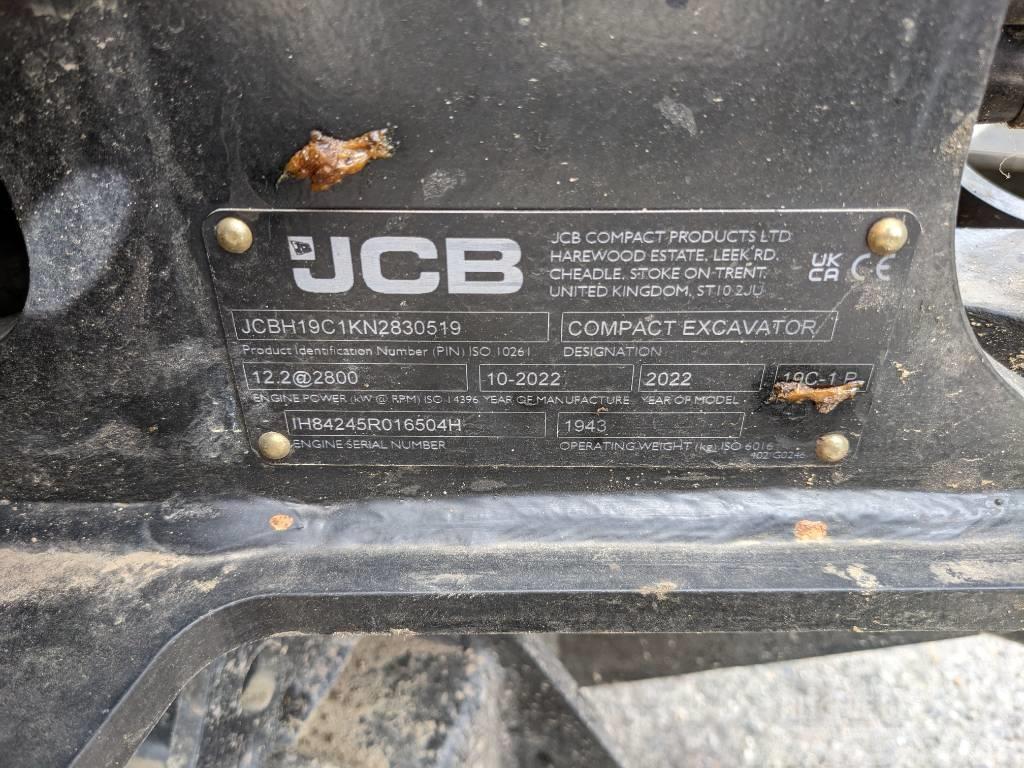 JCB 19C-1P Kompaktbagger / Minibagger Minikaivukoneet < 7t