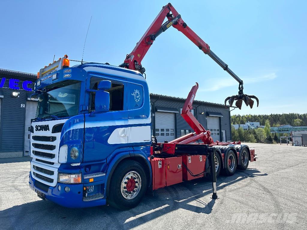 Scania R500 8x2 Vaihtolava-autot
