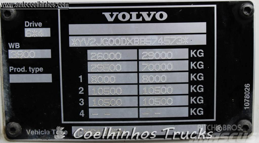 Volvo FMX 380 + PK 15500 Tipper trucks