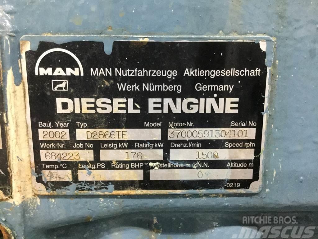 MAN D2866 TE FOR PARTS Moottorit