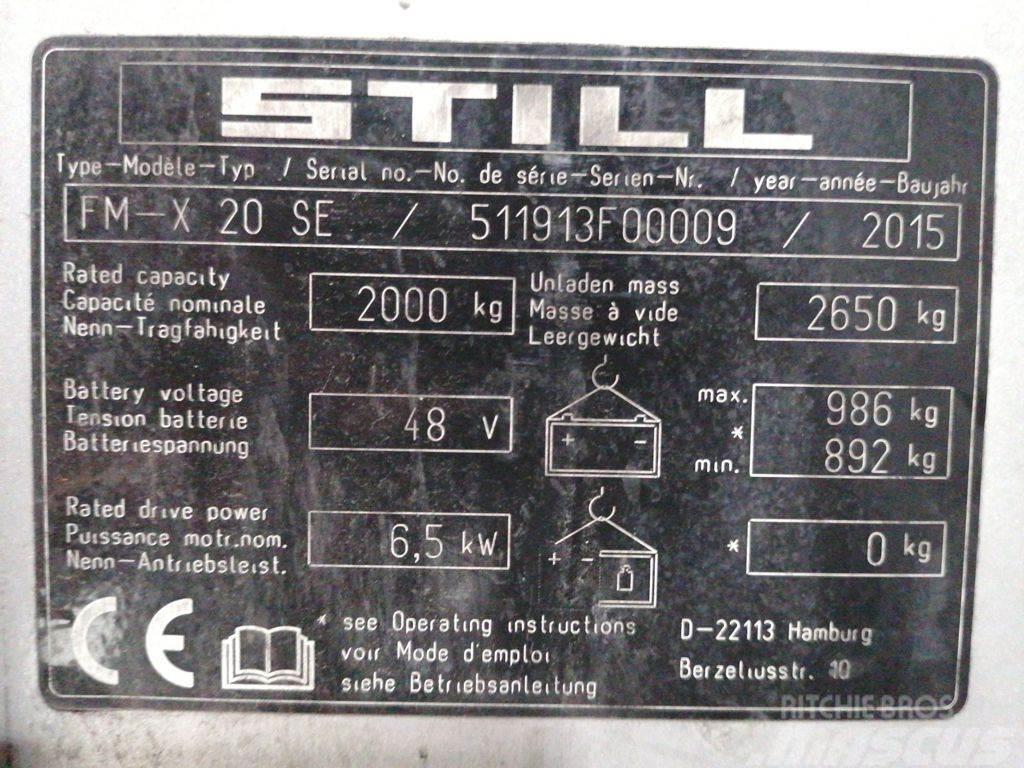 Still FM-X 20 SE Työntömastotrukit
